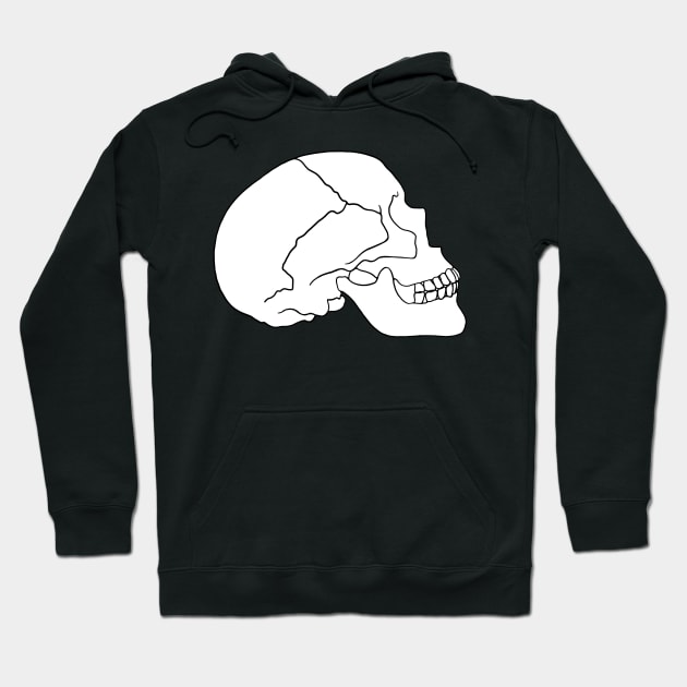 Skull Bone Hoodie by murialbezanson